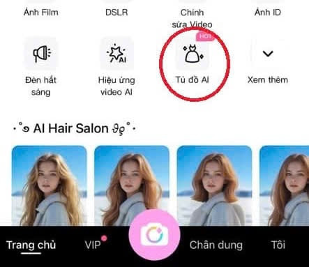 Hiện nay có rất nhiều ứng dụng chụp và chỉnh sửa ảnh tích hợp AI