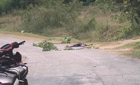 Hiện trường nơi phát hiện người đàn ông tử vong - ảnh: HN Hiện trường nơi phát hiện người đàn ông tử vong - ảnh: HN