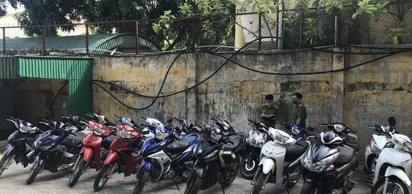 Số xe máy mà nhóm của Trường đã lấy trộm Số xe máy mà nhóm của Trường đã lấy trộm