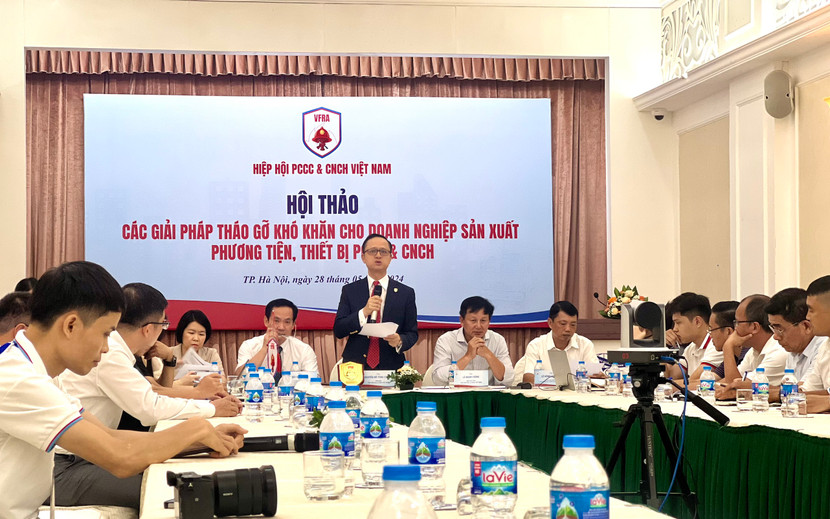 Hội thảo đã đề xuất nhiều giải pháp nhằm nâng cao chất lượng thiết bị PCCC và CNCH Hội thảo đã đề xuất nhiều giải pháp nhằm nâng cao chất lượng thiết bị PCCC và CNCH