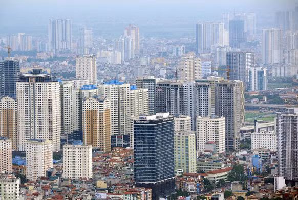 Người dân sinh sống trên các tòa nhà cao tầng cảm nhận rõ ràng sự rung lắc Người dân sinh sống trên các tòa nhà cao tầng cảm nhận rõ ràng sự rung lắc
