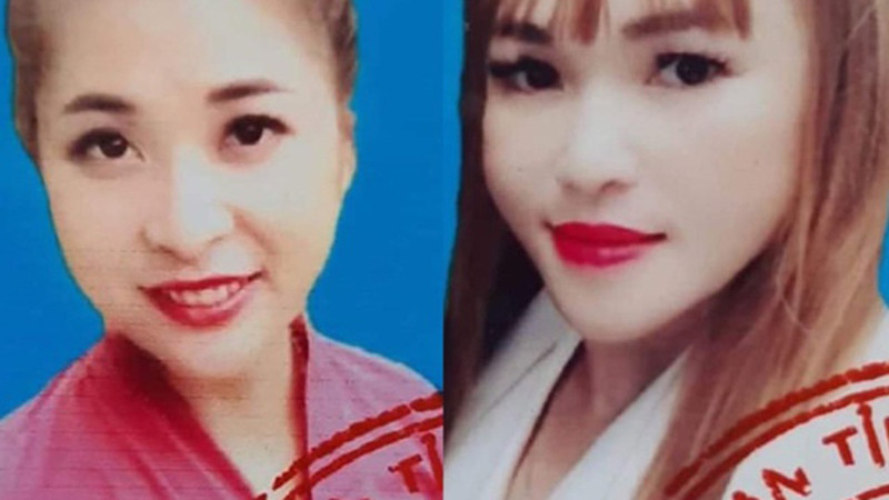 Thúy và Nhẫn (Ảnh do Công an cung cấp)