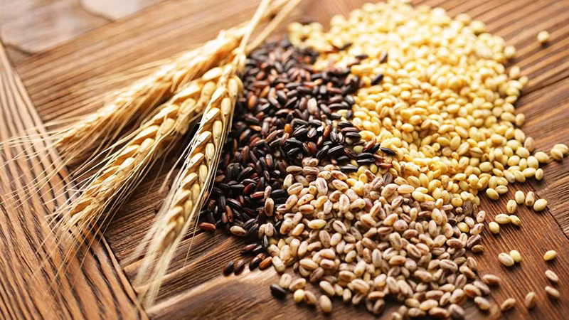 Ngũ cốc nguyên hạt rất giàu dinh dưỡng, chất chống oxy hóa, chất xơ... giảm cholesterol trong máu Ngũ cốc nguyên hạt rất giàu dinh dưỡng, chất chống oxy hóa, chất xơ... giảm cholesterol trong máu