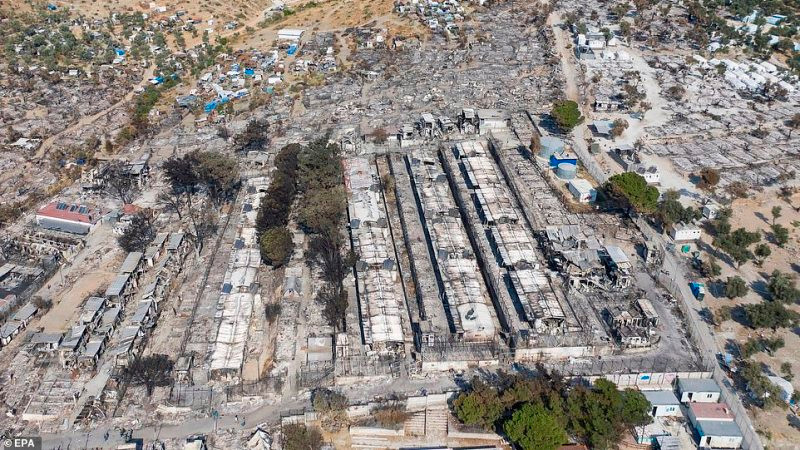 Moria là trại tị nạn lớn nhất ở châu Âu, nơi có khoảng 13.000 người, trong đó có 4.000 trẻ em đang sống trong một không gian được thiết kế chỉ cho 2.500 người