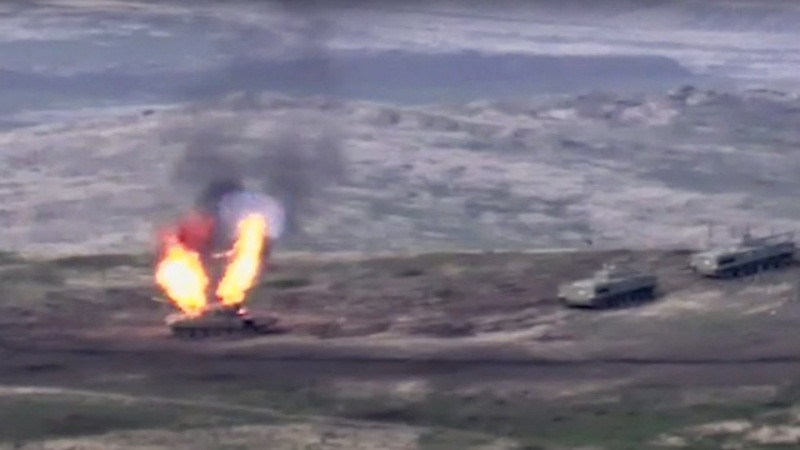 Giao tranh dữ dội giữa Amernia và Azerbaijan