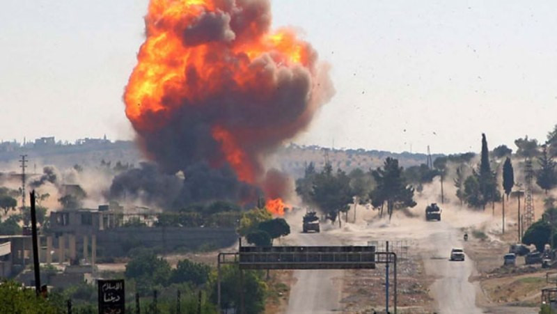 Chiến trường Syria là nơi những xung đột và lợi ích của các quốc gia tham chiến đan xen phức tạp