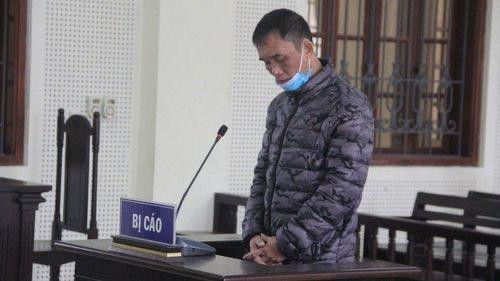 Hà Vĩnh Ngọc trong phiên xét xử