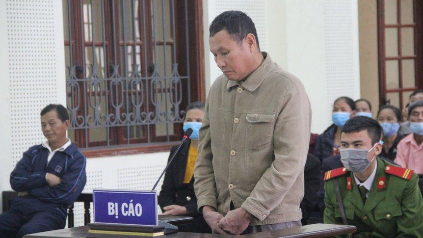 Ngô Đức Thiện trong phiên xét xử Ngô Đức Thiện trong phiên xét xử