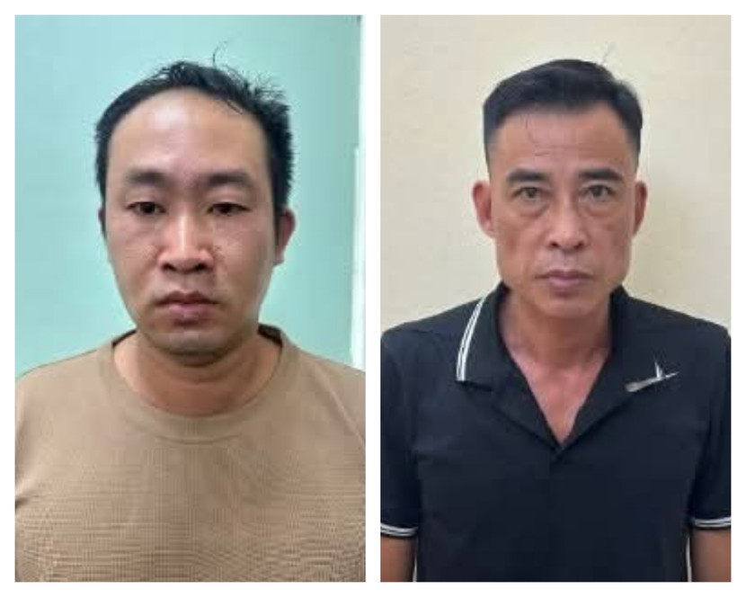 Hai đối tượng trong vụ án