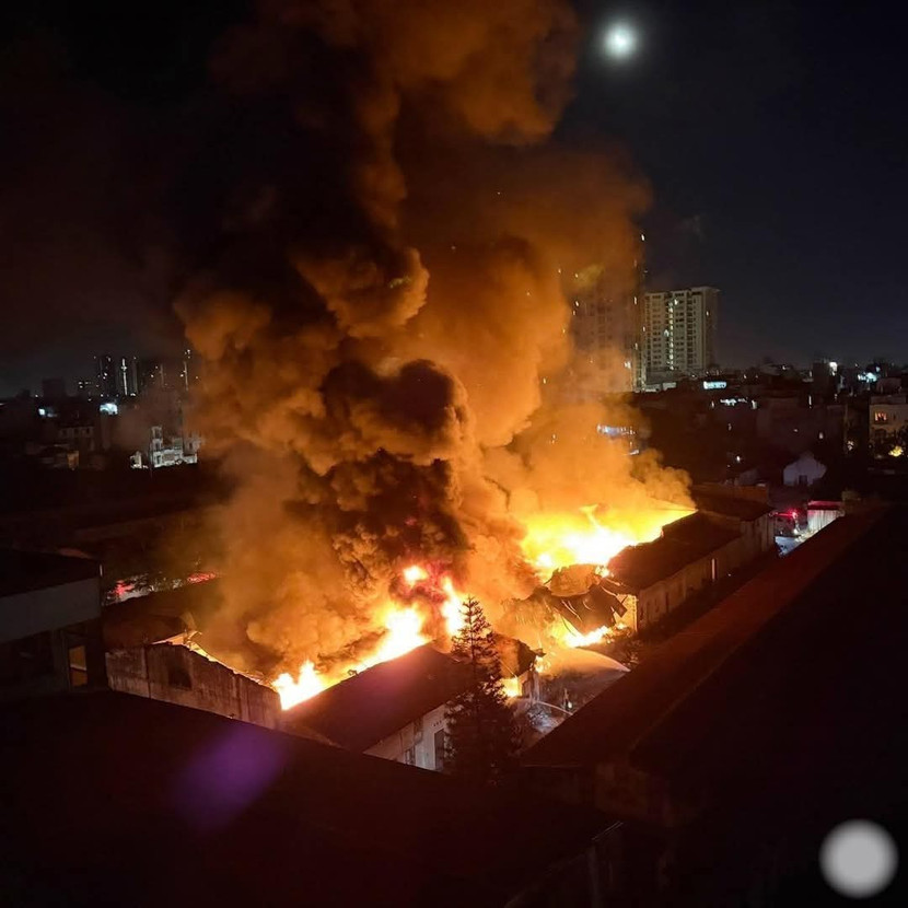 Hiện trường vụ cháy