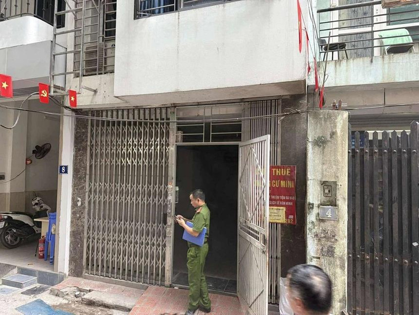 Chung cư mini nơi xảy ra sự việc