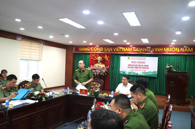 Đại tá Nguyễn Đức Long, Phó Giám đốc CATP Hà Nội phát biểu chỉ đạo Đại tá Nguyễn Đức Long, Phó Giám đốc CATP Hà Nội phát biểu chỉ đạo