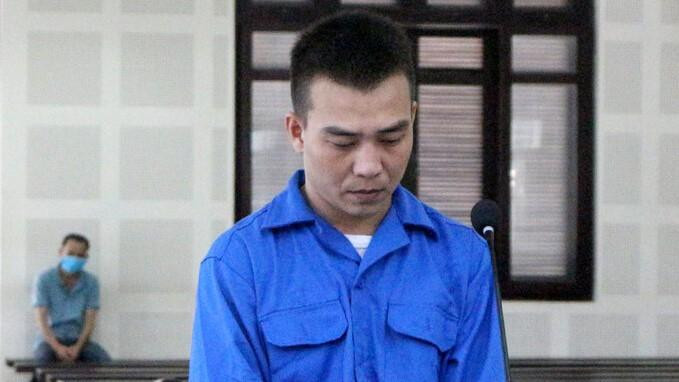 Bị cáo Nguyễn Thanh Luận tại toà