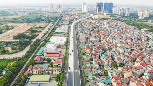 Đường vành đai 3 trên cao đoạn Mai Dịch - cầu Thăng Long sẽ cấm các phương tiện lưu thông từ 21h tối 23-4 đến 5h sáng 26-4