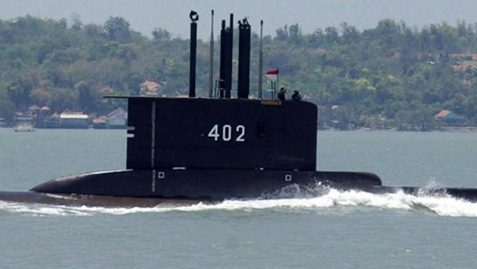 Tàu ngầm KRI Nanggala rời quân cảng Surabaya trong ảnh được công bố hôm 21-4