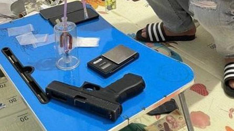 Các tang vật bị thu giữ