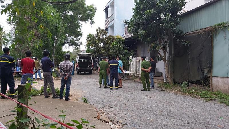 Hiện trường vụ hỏa hoạn (Ảnh: Báo Thanh Niên)