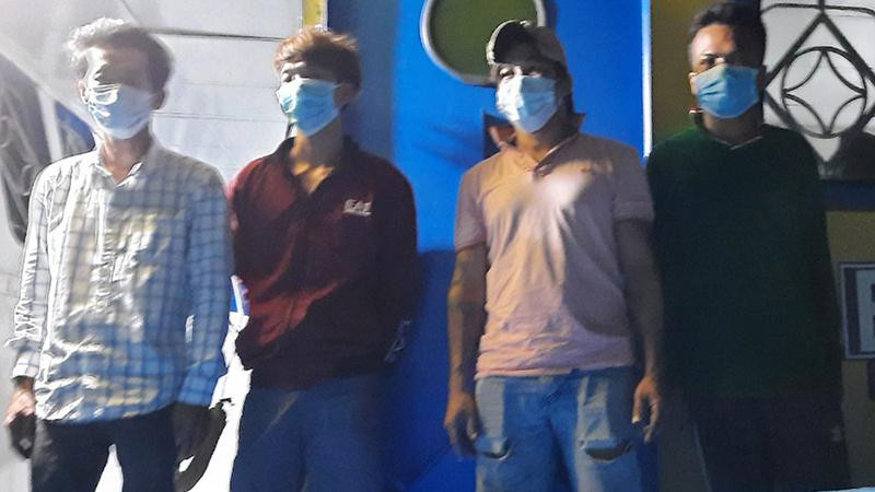 4 người nhập cảnh trái phép từ Campuchia sang Việt Nam bị bắt giữ (Ảnh: Zing)