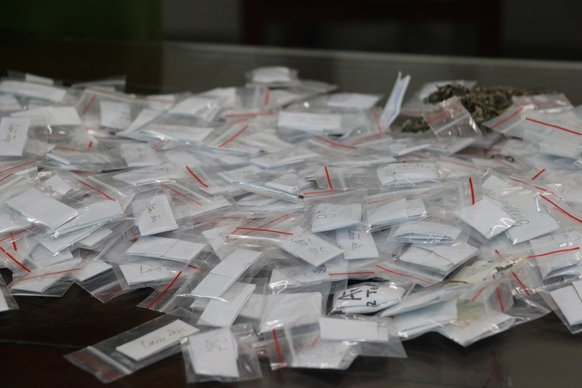 Số lượng bùa ngải mà cơ quan công an thu giữ