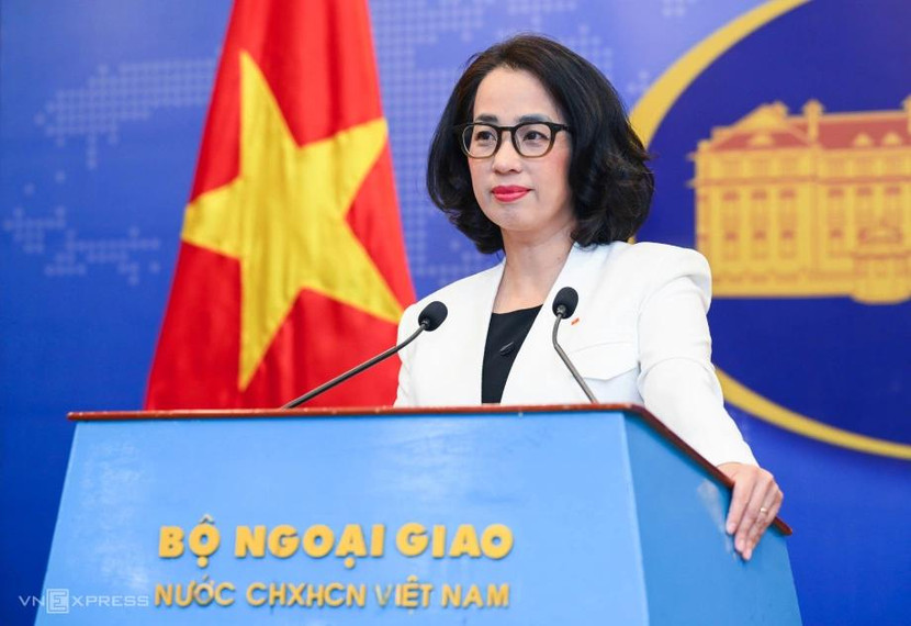 Người phát ngôn Bộ Ngoại giao Việt Nam Phạm Thu Hằng