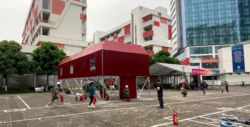 Các mô hình trong nội dung thi được chuẩn bị công phu Các mô hình trong nội dung thi được chuẩn bị công phu