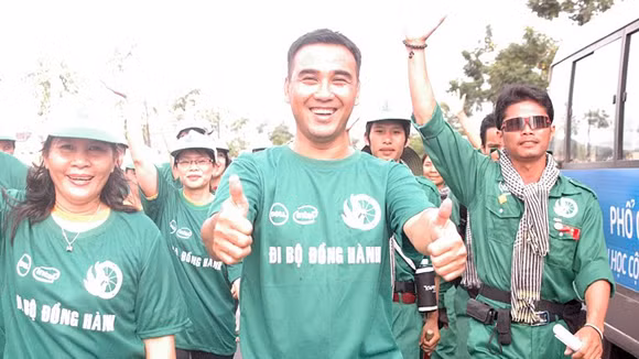 MC Quyền Linh tham dự lộ trình tại Đà Nẵng