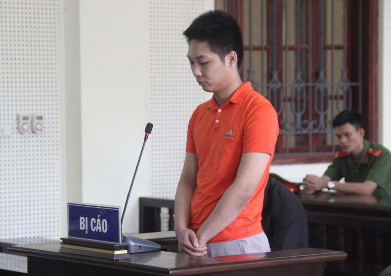 Thái Văn Nam trong phiên xét xử Thái Văn Nam trong phiên xét xử