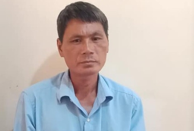 Vi Văn Tý tại cơ quan công an Vi Văn Tý tại cơ quan công an