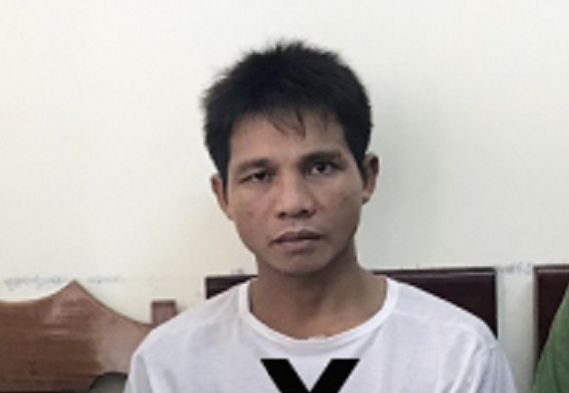 Chu Văn Sáng tại cơ quan công an (ảnh: CANA)