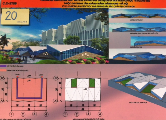 Chấm chọn phương án thiết kế kiến trúc Hoàng Thành Thăng Long ảnh 2