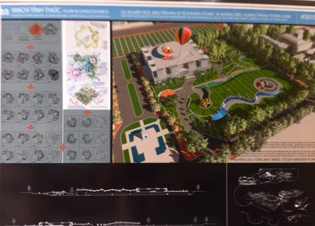 Chấm chọn phương án thiết kế kiến trúc Hoàng Thành Thăng Long ảnh 1