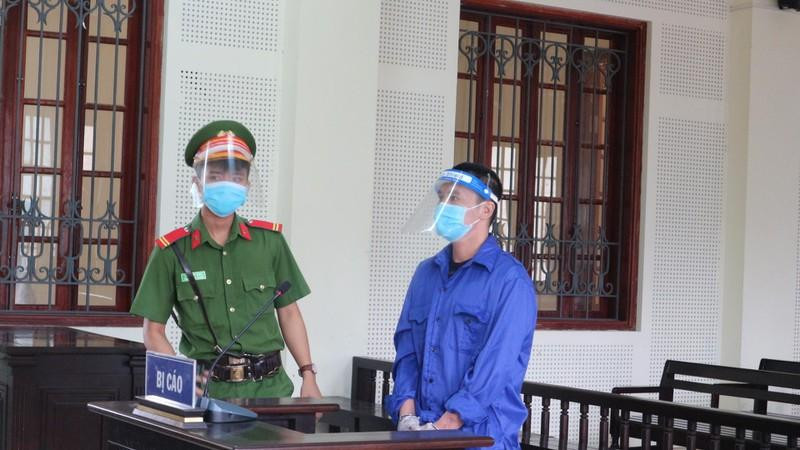 Đặng Công Hổ trong phiên xét xử