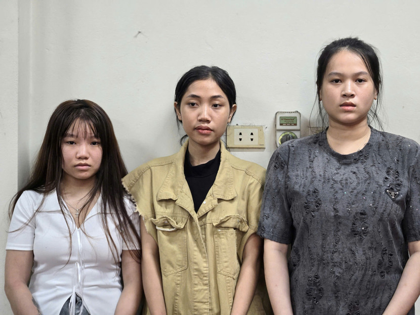 Nhóm đối tượng bị bắt vì sử dụng ma túy