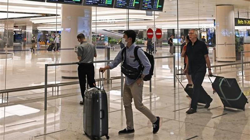 Sân bay Changi, Singapore (Ảnh: AFP/TTXVN)