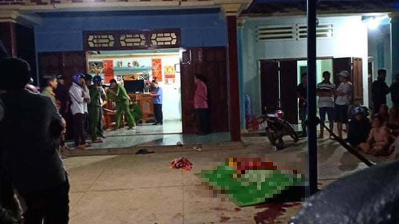 Hiện trường vụ án (Ảnh: Dân trí)