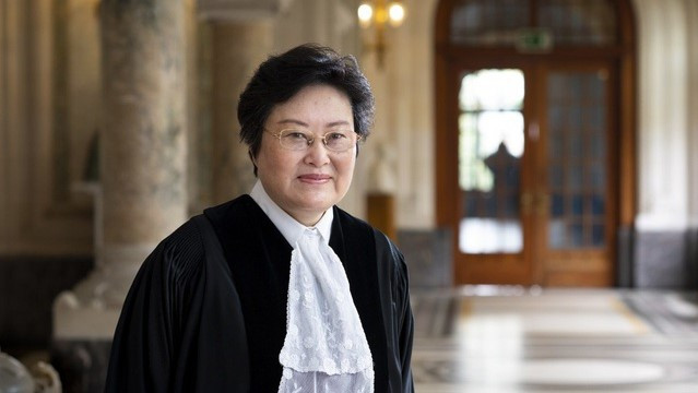 Bà Xue Hanqin, ứng viên của Trung Quốc cho vị trí thẩm phán Tòa án Công lý Quốc tế