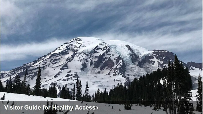 Vườn quốc gia Mount Rainier, nơi một vận động viên leo núi người Mỹ hồi phục sau gần một tiếng tim ngừng đập. Vườn quốc gia Mount Rainier, nơi một vận động viên leo núi người Mỹ hồi phục sau gần một tiếng tim ngừng đập.