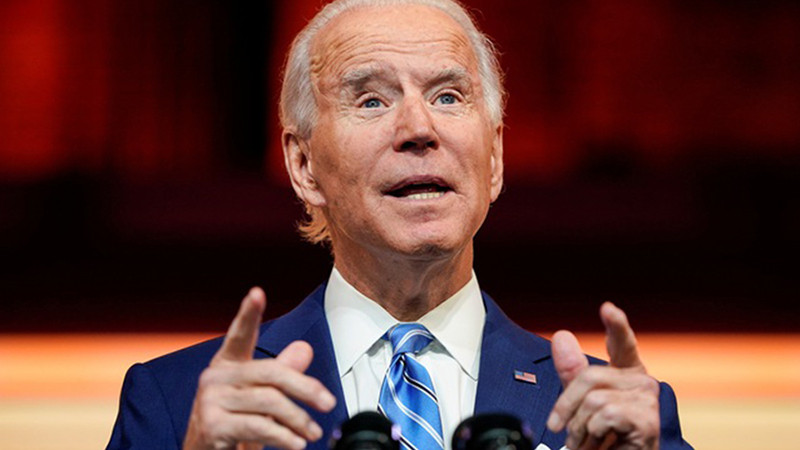 Ông Joe Biden phát biểu tại Delaware ngày 25-11