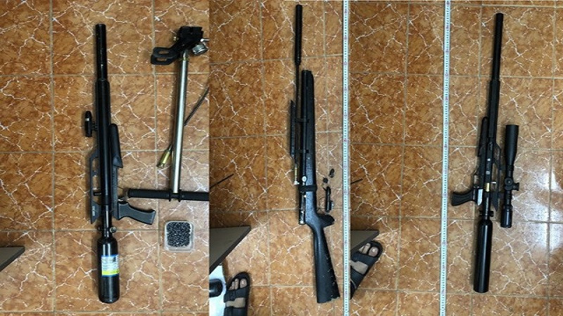 Tang vật công an thu giữ tại nhà những người liên quan