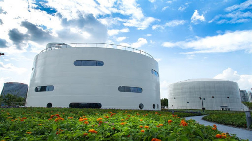 Phối cảnh công trình số 2 của 'Tank Shanghai'.