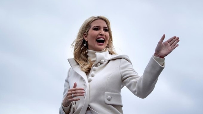 Ivanka Trump trong một sự kiện ở Michigan hôm 1-11