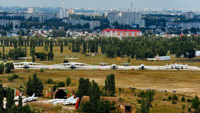 Sân bay quân sự Baltimor ở thành phố Voronezh, miền nam nước Nga