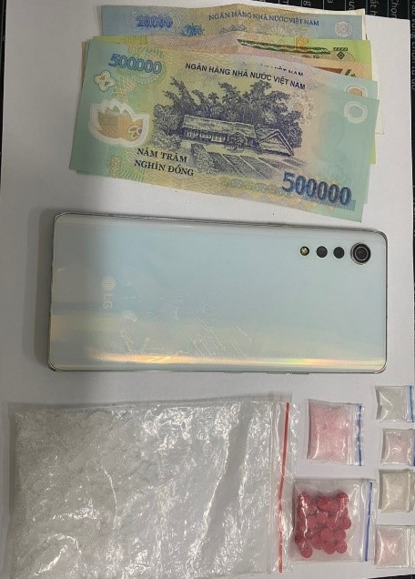 Tang vật cơ quan Công an thu giữ