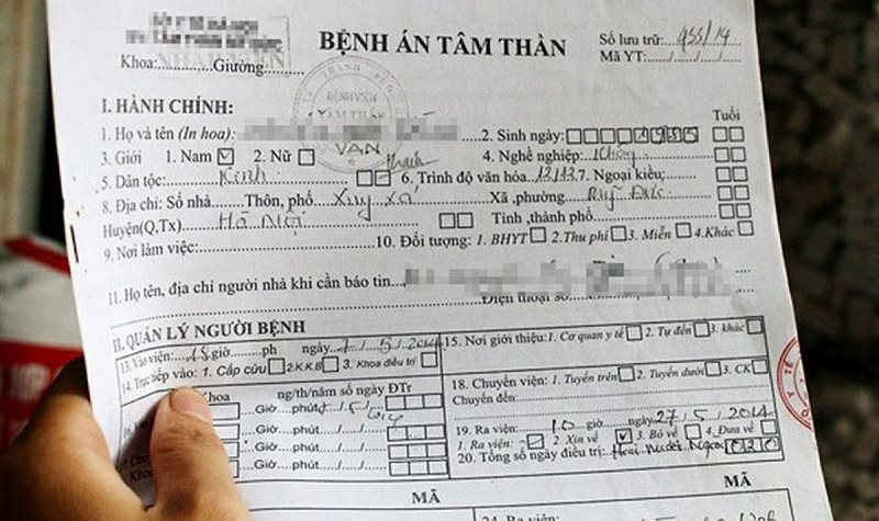 Nhiều kẻ gây án thoát tội nhờ có bệnh án tâm thần giả Nhiều kẻ gây án thoát tội nhờ có bệnh án tâm thần giả