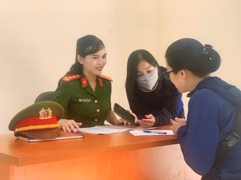 Niềm tin yêu của nhân dân trên địa bàn là động lực giúp Đại uý Nguyễn Thuỳ Linh hoàn thành xuất sắc mọi nhiệm vụ được giao