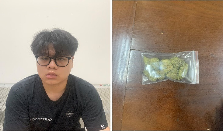 Đối tượng Ngô Quang Hà và tang vật