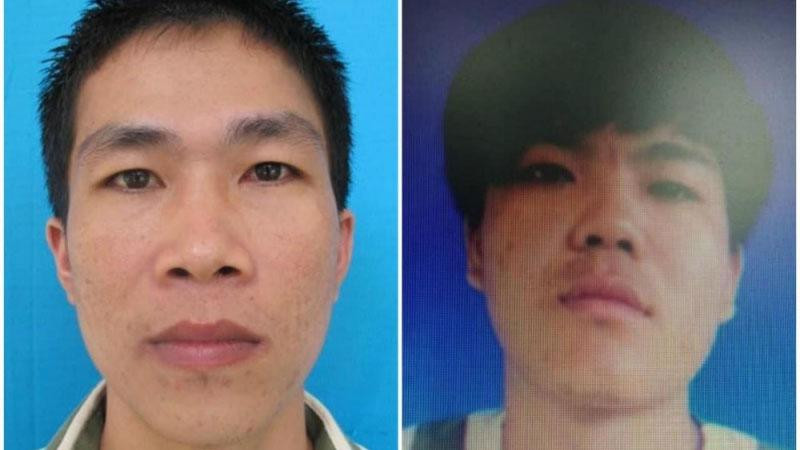 Hai phạm nhân Dương và Sây Hai phạm nhân Dương và Sây