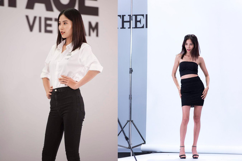 Chưa dừng lại ở đó, năm 2018 người đẹp tiếp tục thử sức với cuộc thi The Face Việt Nam