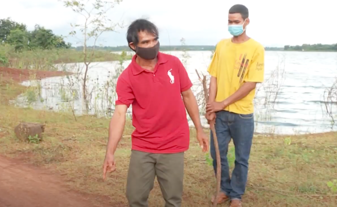 Các nghi phạm thực nghiệm hành vi tại hiện trường, sáng 20-9