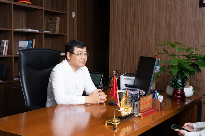 Ông Võ Anh Tâm - PTGĐ Viettel Digital đánh giá “dòng chảy” giao dịch thương mại trong chuỗi cung ứng có thể sử dụng như một nguồn thông tin hỗ trợ quá trình thẩm định tín dụng.